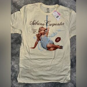 Sabrina Carpenter T-shirt “That’s That Me…” “Espresso” - BRAND NEW Size LARGE